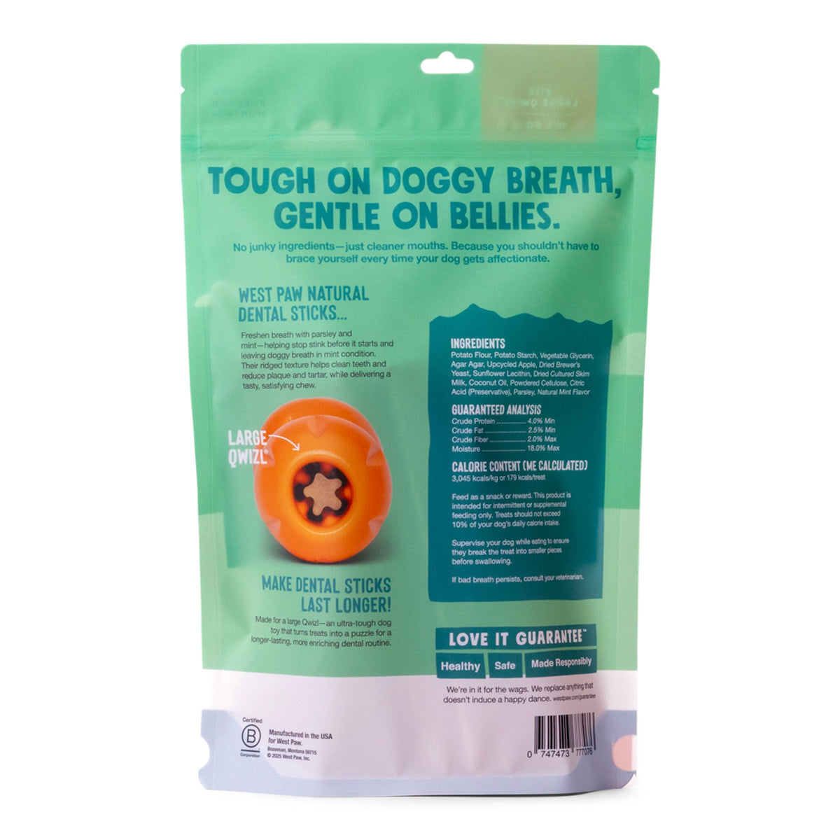 Natural Dental Sticks Large