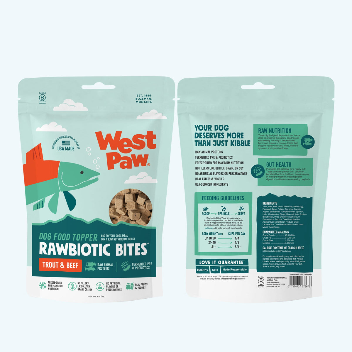Trout & Beef Dog Food Topper